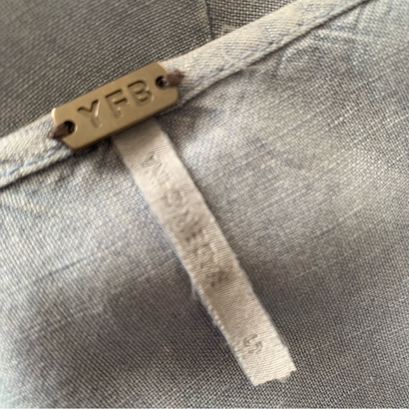 REVOLVE Young Fabulous and Broken Kaia Jumpsuit in Blue Stone Potassium Wash - Picture 8 of 8